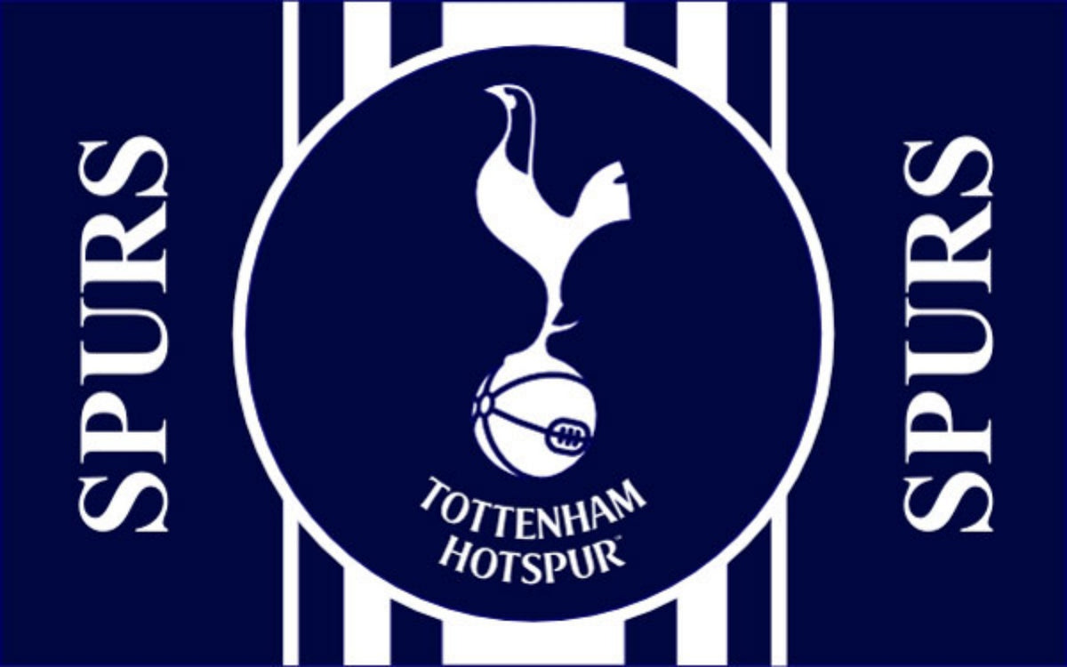 Tottenham Hotspur Flag 3x5ft - 100% polyester Tottenham Hotspur FC banner