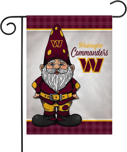 Washington Commanders Flag 12x18 inches / 28x40 inches NFL Washington Redskins Garden Banner Flags -100% polyester