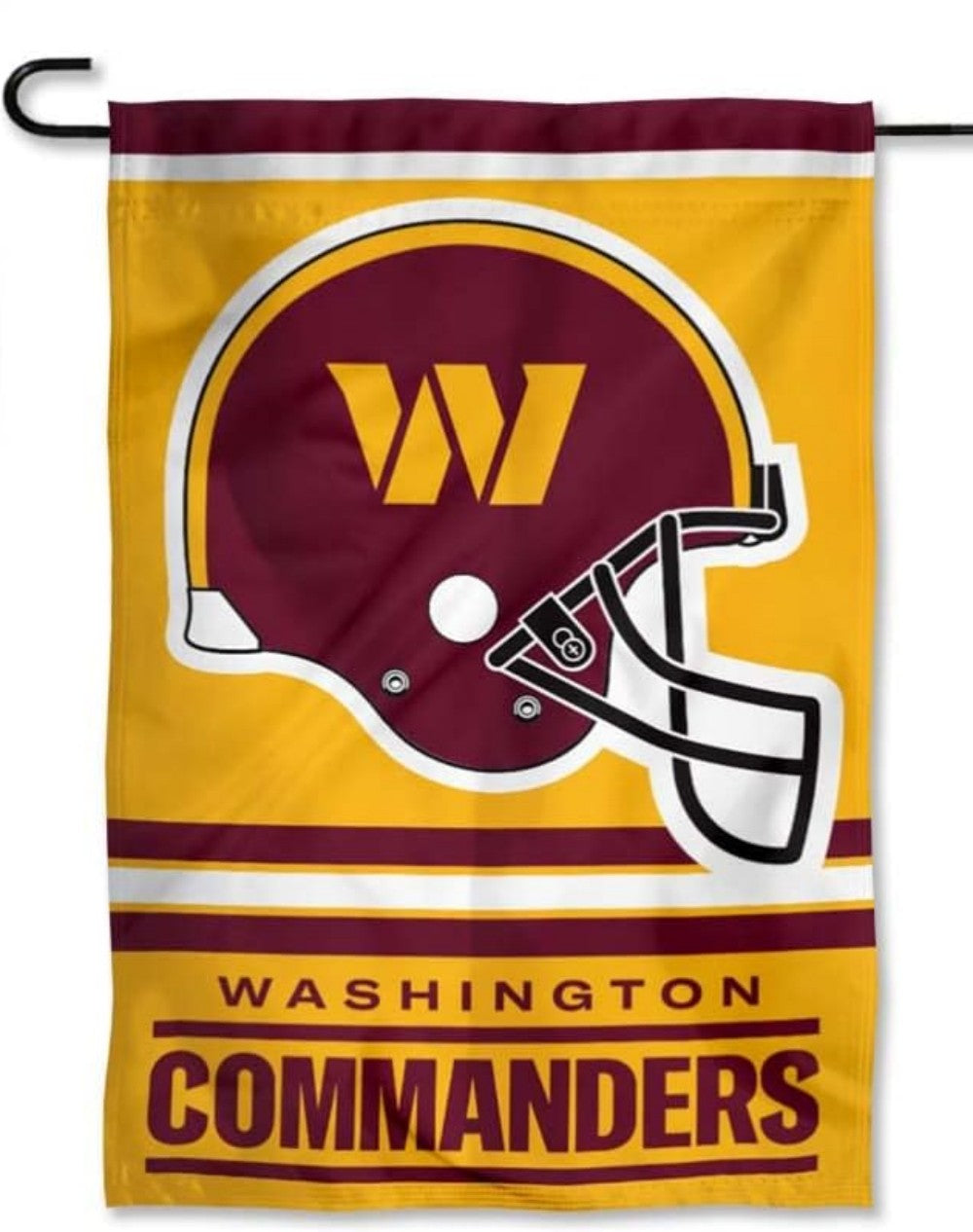 Washington Commanders Flag 12x18 inches / 28x40 inches NFL Washington Redskins Garden Banner Flags -100% polyester