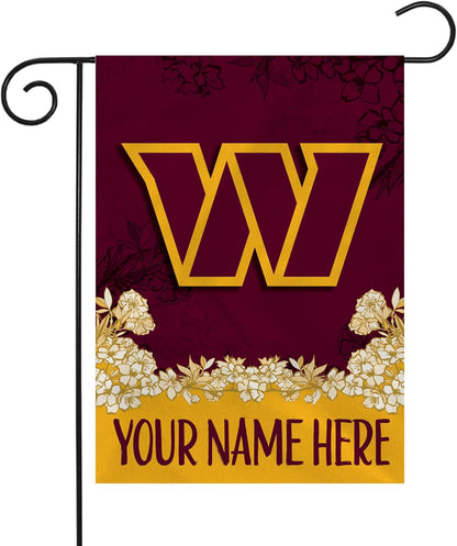 Washington Commanders Flag 12x18 inches / 28x40 inches NFL Washington Redskins Garden Banner Flags -100% polyester