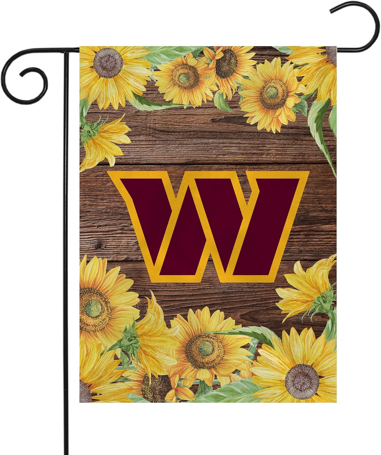 Washington Commanders Flag 12x18 inches / 28x40 inches NFL Washington Redskins Garden Banner Flags -100% polyester