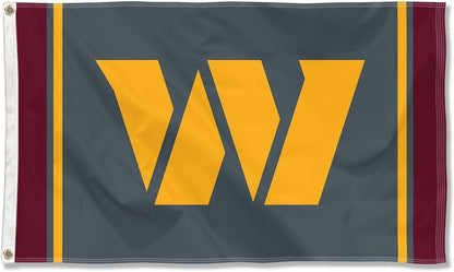 Washington Redskins Flag-3x5 NFL Redskins Banner-100% polyester Washington Commanders Banner Flags