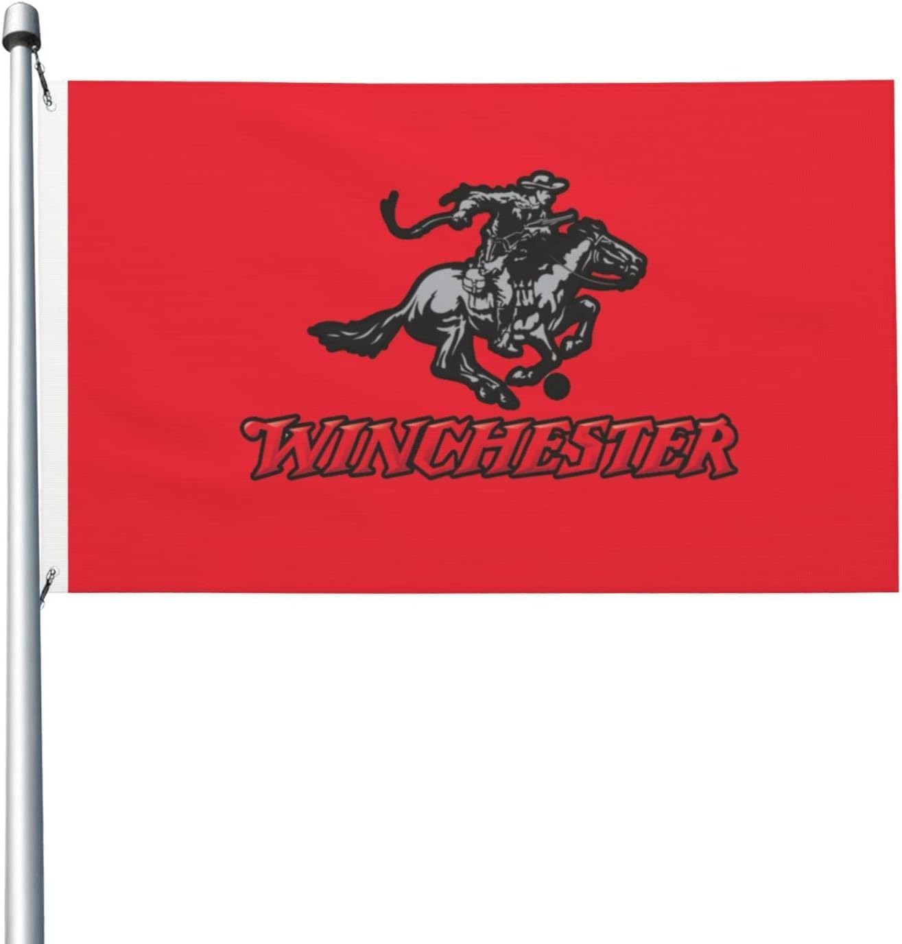 Winchester Flag-3x5 Banner-100% polyester-White