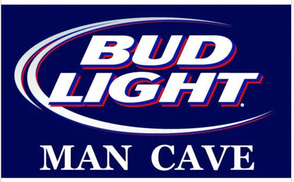 BUD Light Flag Budweiser Banner Flags-100% polyester-3x5Ft