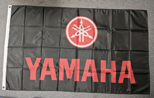 Yamaha Flag-3x5 Banner-100% polyester-2 Metal Grommets