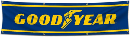Good Year Flag-Goodyear Banner -2x8Ft-100% polyester