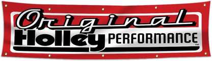 Holley Flag -2x8Ft -Holley Performance Banner Flag-100% polyester Holley Equipped