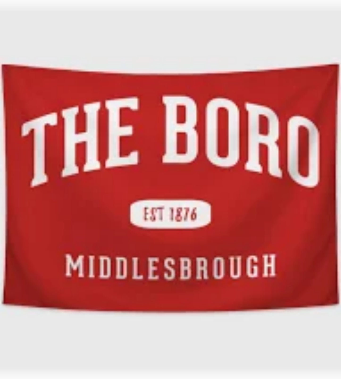 Middlesbrough Football Club flags 3x5ft FC Middlesbrough banner 100% polyester