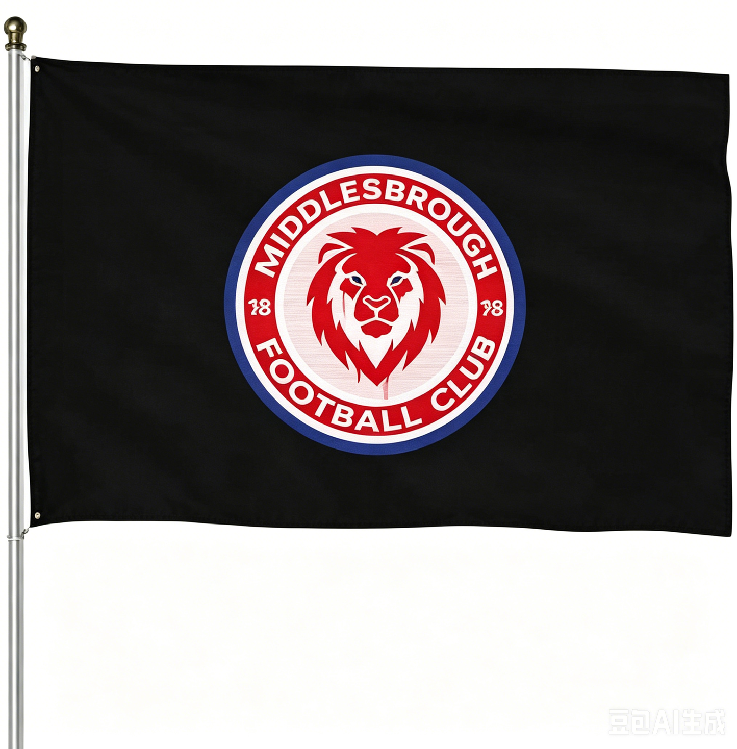 Middlesbrough Football Club flags 3x5ft FC Middlesbrough banner 100% polyester