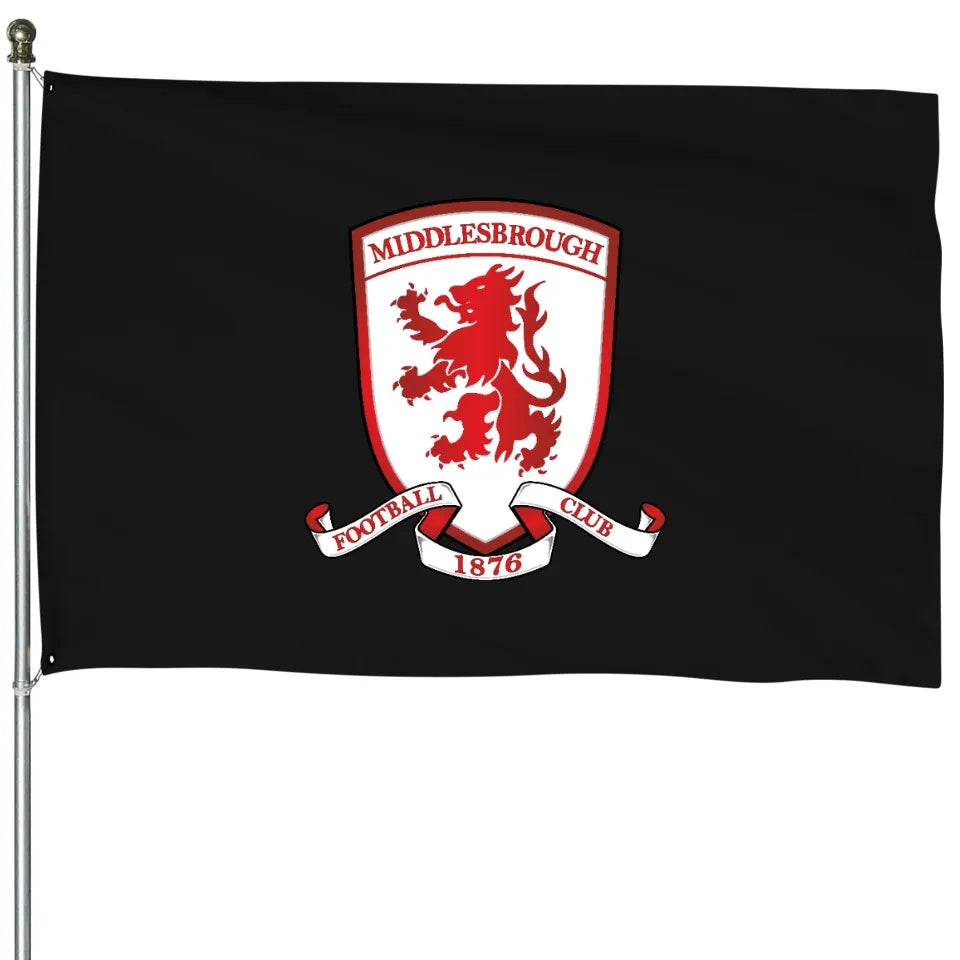 Middlesbrough Football Club flags 3x5ft FC Middlesbrough banner 100% polyester