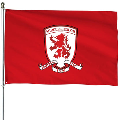 Middlesbrough Football Club flags 3x5ft FC Middlesbrough banner 100% polyester