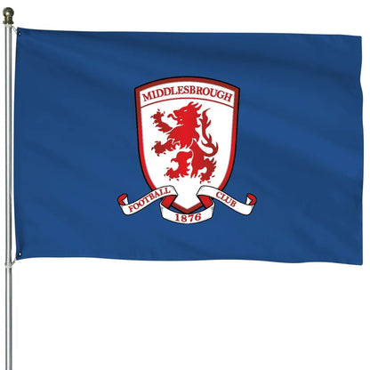 Middlesbrough Football Club flags 3x5ft FC Middlesbrough banner 100% polyester