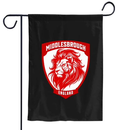 Middlesbrough Football Club Flag Garden Banner BORO Middlesbrough F.C. Flags -100% polyester 12x18 inches / 28x40 inch