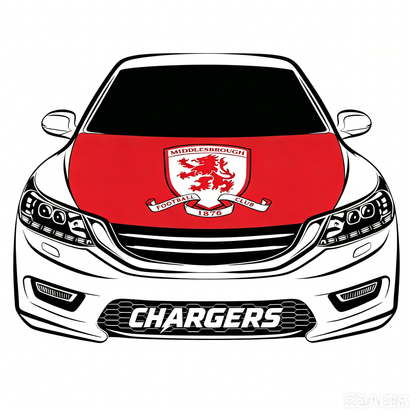 Middlesbrough Football Club  Flag-3.3x5 Ft 6X7Ft Car Hood Cover Banner Flag Of BORO Middlesbrough FC  -100% polyester