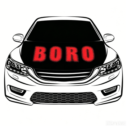 Middlesbrough Football Club  Flag-3.3x5 Ft 6X7Ft Car Hood Cover Banner Flag Of BORO Middlesbrough FC  -100% polyester