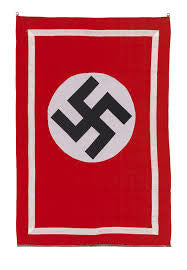 Swastika Flag-Double sided -3x5FT Historical NAZI Banner-100% polyester-National flag of Germany and marine jack of Germany Flag
