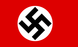 Swastika Flag-Double sided -3x5FT Historical NAZI Banner-100% polyester-National flag of Germany and marine jack of Germany Flag