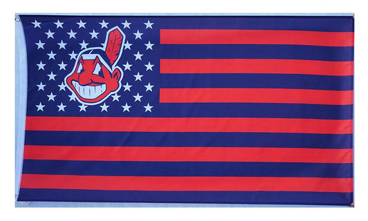 Cleveland Indians Flag-3x5ft MLB Cleveland Indians Banner-100% polyester