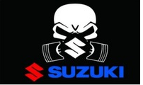 Suzuki Flag-3x5 Banner-100% polyester-White