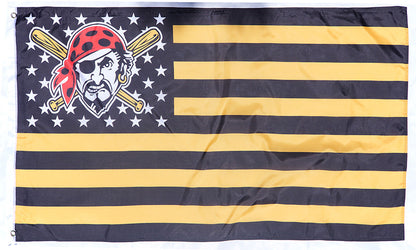 Pittsburgh Pirates Flag-3x5ft MLB Pirates Banner-100% polyester