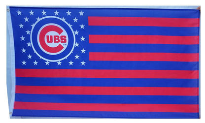 Chicago Cubs Flag-3x5Ft MLB Cubs Banner-100% polyester