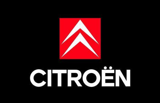 Citroen Flag-3x5 Banner-2 Metal Grommets-Black-White with car logo