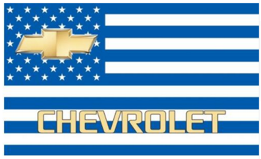 Chevrolet flag-3x5 Chevy Racing Banner- 1 sided and double sided