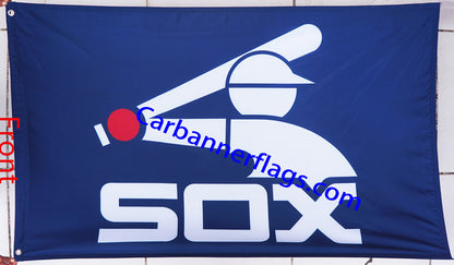 Chicago White Sox Flag-3x5 MLB White Sox Banner-100% polyester