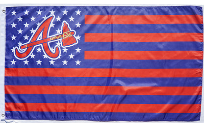 Atlanta Braves Flag MLB Braves Banner 3x5FT -100% polyster