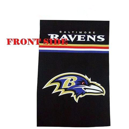 Baltimore Ravens Flag-3x5 NFL Banner-100% polyester-gloves-champions