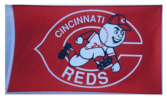 Cincinnati Reds Flag-3x5Ft MLB Reds Banner-100% polyester