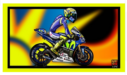 VALENTINO ROSSI 46 FLAG THE DOCTOR Flag-3x5 FT Banner-100% polyester-2 Metal Grommets