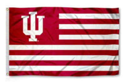 NCAA Indiana Hoosiers flag 3x5FT  Indiana University banner 100% polyster
