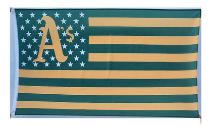 Oakland Athletics Flag-3x5Ft MLB Athletics Banner-100% polyester