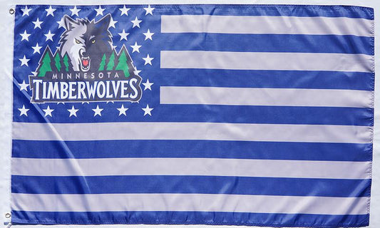 Minnesota Timberwolves Flag-3x5 Banner-100% polyester