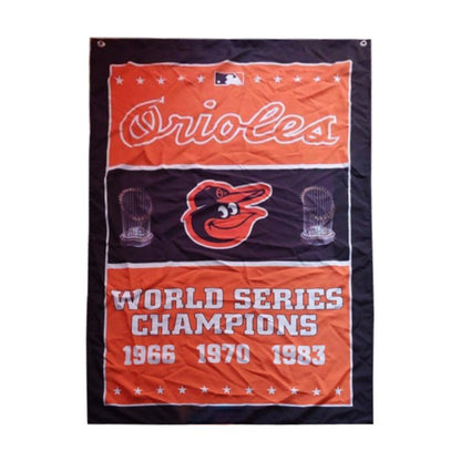 Baltimore Orioles Flag-3x5FT MLB Orioles Banner-100% polyester