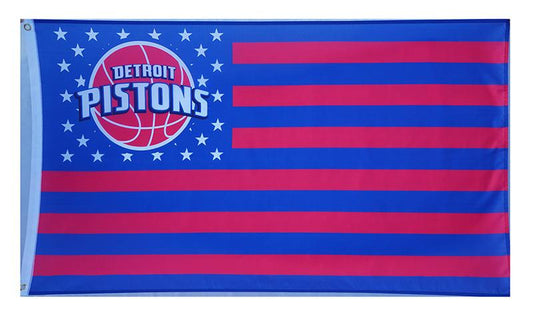 Detroit Pistons Flag-3x5 NBA Pistons Banner-100% polyester