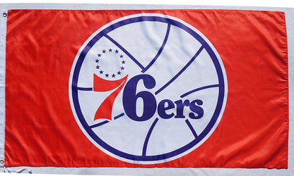 Philadelphia 76ers Flag-3x5 NBA 76ers Banner-100% polyester