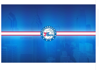 Philadelphia 76ers Flag-3x5 NBA 76ers Banner-100% polyester