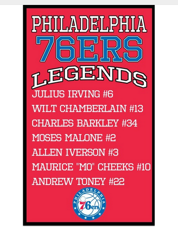 Philadelphia 76ers Flag-3x5 NBA 76ers Banner-100% polyester