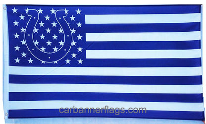 Indianapolis Colts Flag-3x5 NFL Banner-100% polyester- Free shipping for USA address