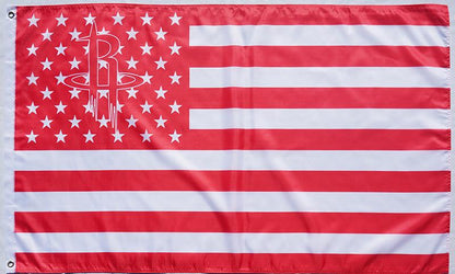 Houston Rockets Flag-3x5Ft NBA Rockets Banner-100% polyester