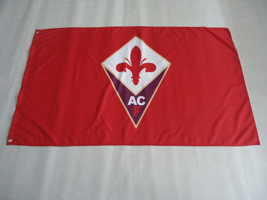 Associazione Calcio Fiorentina ACF Fiorentina Flag-3x5 Banner-100% polyester