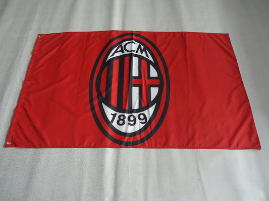 Associazione Calcio Milan Flag-3x5 Banner-100% polyester