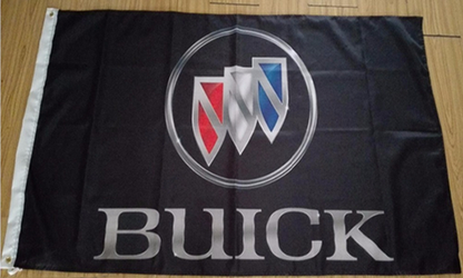 Buick flag-3x5-100% polyester-checkered Banner
