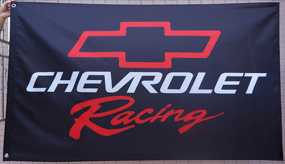 Chevrolet flag-3x5 Chevy Racing Banner- 1 sided and double sided