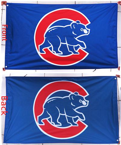 Chicago Cubs Flag-3x5Ft MLB Cubs Banner-100% polyester