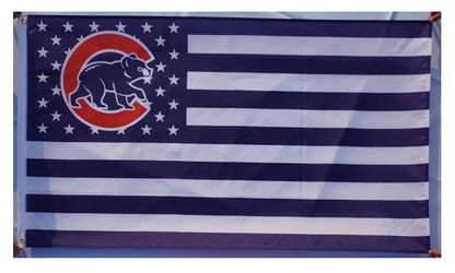 Chicago Cubs Flag-3x5Ft MLB Cubs Banner-100% polyester