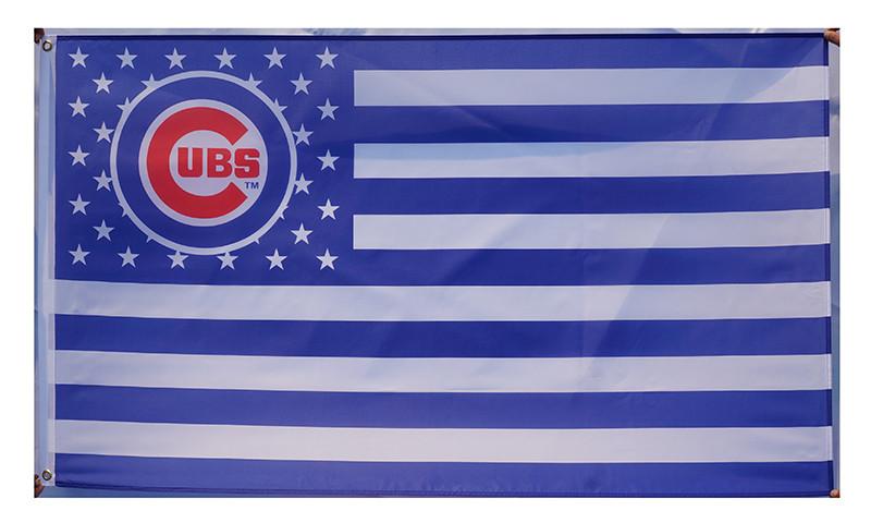 Chicago Cubs Flag-3x5Ft MLB Cubs Banner-100% polyester
