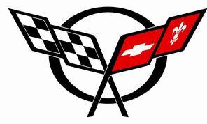 Chevrolet Corvette Flag-3x5 Checkered Banner-Metal Grommets